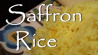 Saffron Rice with Coconut  Omas Recipe [upl. by Cristal687]