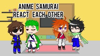 Anime Samurai React Each Other Read Descriptionanimemanga [upl. by Nyrak]