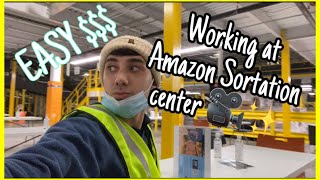 First Day At Amazon Sortation  Why I like working for Amazon [upl. by Kedezihclem]