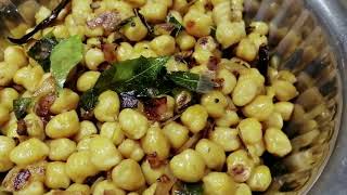 Chickpeas Stir Fry  Kondakadalai Recipes  Kacang Kuda Rebus  Malaysian Style [upl. by Sutherlan699]