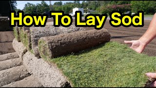 How To Lay Sod [upl. by Aenea]