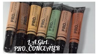 LA girl Pro concealer review in Bangla  Bushras Vlog [upl. by Losiram293]