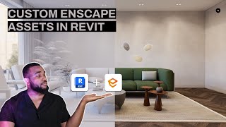 Creating Custom Enscape Assets in Revit  A stepbystep guide [upl. by Llecrad269]