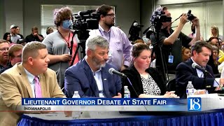 Lieutenant Governor Debate at State Fair [upl. by Hgielac]