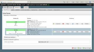 CONFIGURE OPENWRT TO WIRELESS CLIENT BRIDGE BARRIER BREAKER 1407 [upl. by Velma402]