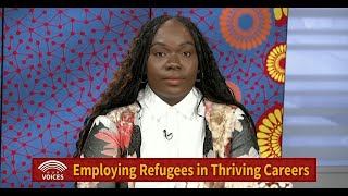 Upwardly Global Program Director Lourena Gboeah on VOA [upl. by Aron699]