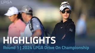 Round 1 Highlights  2024 LPGA Drive On Championship [upl. by Russel237]