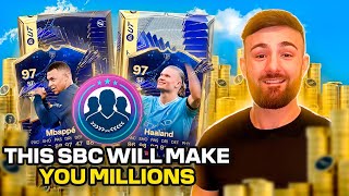 This SBC will make you MILLIONS How to FARM COINS EASILY in EAFC 24 LAZY method [upl. by Photina]