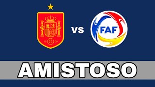 España vs Andorra en vivo Amistoso Selecciones [upl. by Ahsennek753]