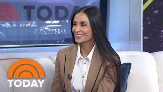 Demi Moore talks ‘The Substance’ her 60s being a grandma [upl. by Lishe]