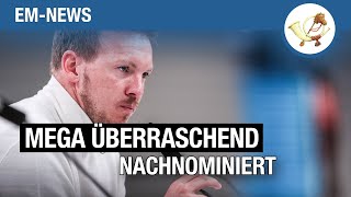 Überraschende Nachnominierung für die EM [upl. by Jaela]