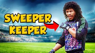 WHAT IS A SWEEPER KEEPER History of the modern goalkeeper [upl. by Owiat961]