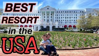 Americas Best Resort THE GREENBRIER  1 Hotel in the USA [upl. by Nylhsa]