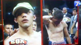 Moises Fuentes vs Raul quotRayitoquot García decisión [upl. by Bel]