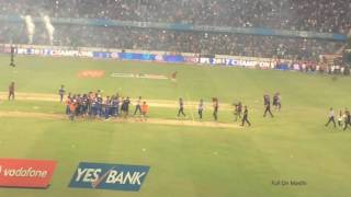 Ipl Final 2017 Winning moment MI vs RPS  priceless video [upl. by Adnuhs]