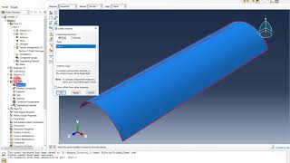 Abaqus Tutorial Shell Elements 4 Example Solution folded sheet [upl. by Hussein300]