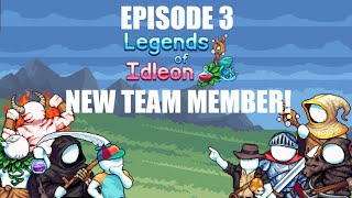 Legends of Idleon  Ep 3  New Team Member [upl. by Enrak]