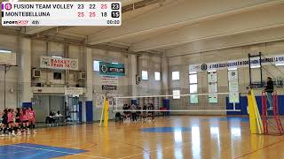 Fusion team volley vs Montebelluna  05102024 [upl. by Aramoj]