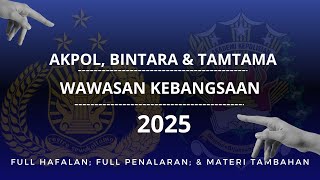 Wawasan Kebangsaan POLRI 2025 Soal yg sring mncul pd Tes Akademik Polri Bagian Wawasan Kebangsaan [upl. by Aihc]