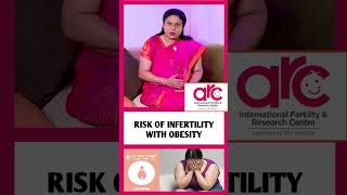 Risk of infertility with obesity  DrMahalaskshmi  ARC Fertility Hospitals [upl. by Adnyc35]