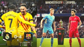 WAAWAREEY BARCELONA o dhulka ku jiiday REAL MADRID 4 GOOL YAAHUUCity vs Liverpool o isku aadayNews [upl. by Carmelo226]