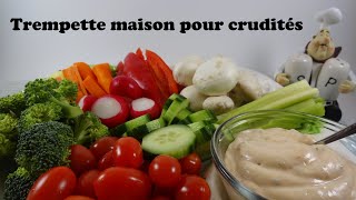 Trempette maison pour crudités [upl. by Nytsyrk]