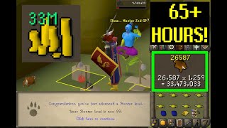 65 Hours of Catching Red Chins osrs [upl. by Far603]