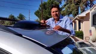 How to install Sunroof Visor for W164 Mercedes ML500  Moonroof Visor [upl. by Reisman]