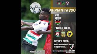 NAME Adrian aka Tasso FAVORITE  18 FAVORITE POSITION StrikerForward brotherhood [upl. by Che45]