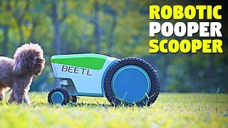 Robotic Pooper Scooper  Dog Poop Scooping Robot [upl. by Forras]