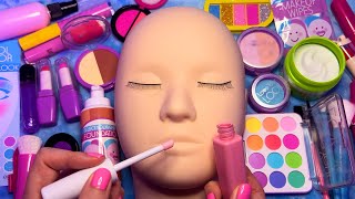 ASMR Fake Makeup on Mannequin Whispered [upl. by Aigroeg563]