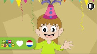 ER IS ER ÉÉN JARIG ZIJ  Kinderliedjes  Liedjes voor Peuters en Kleuters  Minidisco [upl. by Yeslrahc]