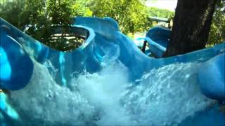 Noahs Ark Waterpark Slidewinders Waterslide POV Wisconsin Dells WI [upl. by Kandace]