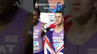 JAMAICA CARRIES THE GOLD athletics trackandfield [upl. by Comfort]