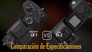 Sony A1 vs Leica SL2 Una Comparación de Especificaciones [upl. by Nonnahsal]