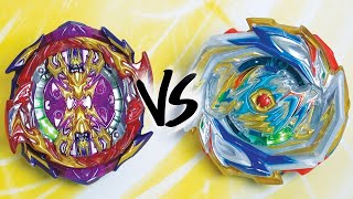 BATTLE  Big Bang Genesis Hy VS Imperial Dragon Ig  Beyblade Burst GTRise [upl. by Nirek]