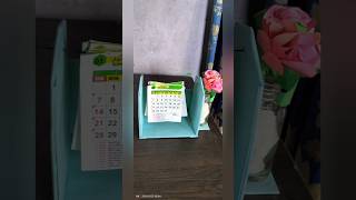 Wall calendar converted into table calendar diyideas [upl. by Dragoon]