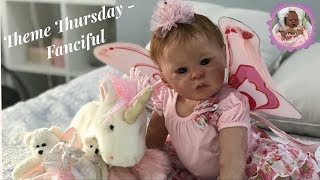 Beautiful Reborn Natalie is a Fairy for Theme Thursday  Fanciful [upl. by Reamy]