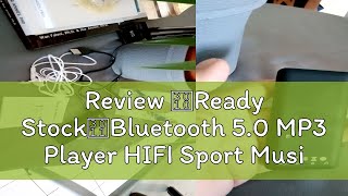 Review 【Ready Stock】Bluetooth 50 MP3 Player HIFI Sport Music Speakers MP4 Media FM Radio Voice Rec [upl. by Atirihs]