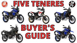 New Tenere 700 Models Buyers Guide Rally World Raid Extreme Explore [upl. by Hittel]