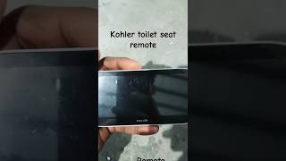 KOHLER toilet seat remote 😱❤️❤️ [upl. by Aedni]