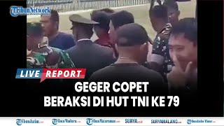 🔴 VIRAL COPET NEKAT BERAKSI DI HUT TNI ke 79 di Monas Jakarta Langsung Disergap Anggota TNI [upl. by Roxy594]