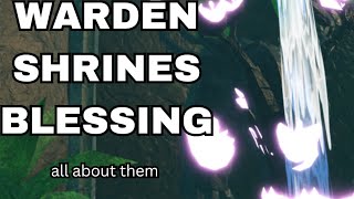 All About WARDEN SHRINES BLESSINGS  CREATURES OF SONARIA  ROBLOX [upl. by Elsa]