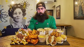 THIS MEXICAN PLATTER CHALLENGE HAS NEVER BEEN CONQUERED  BeardMeatFood [upl. by Madison]