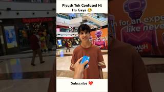 Piyush Toh Confused Hi Ho Gaya 😂 shorts thepiyushshorts souravjvlogs piyushjocgaming [upl. by Ahter748]