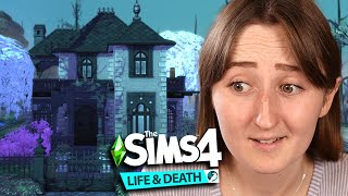 Building LIFE AND DEATH Houses in The Sims 4 [upl. by Humpage]