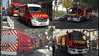 Convoi Sapeurs Pompiers Lyon [upl. by Clyde]