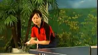 直拍 正手 拉 高调 弧圈球 forehand high loop defence penhold tranining table tennis [upl. by Kort]