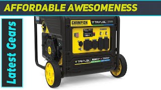 Champion Power Equipment 201176 9000Watt TriFuel Generator The Ultimate Power Solution [upl. by Tallbot]