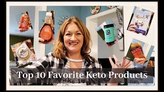 TOP 10 KETO PRODUCTS  KETO FAVORITES  Suz and The Crew [upl. by Anitsud346]